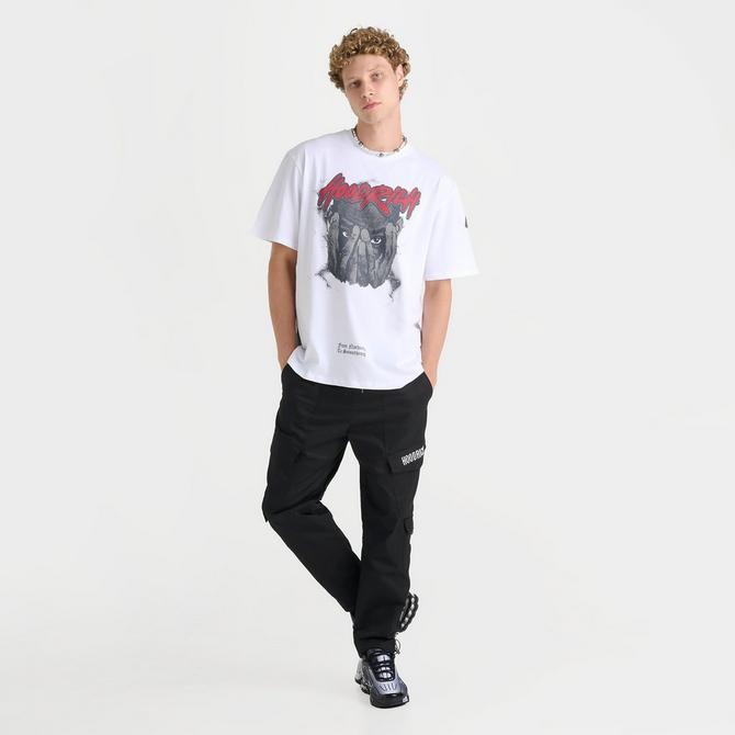 [angle] view of Men's Hoodrich OG Shadow Graphic T-Shirt in White Click to zoom