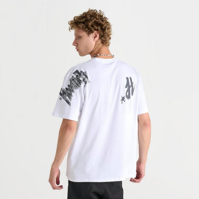 [angle] view of Men's Hoodrich OG Shadow Graphic T-Shirt in White Click to zoom