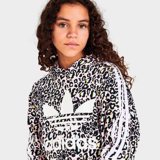 Adidas leopard outlet hoodie