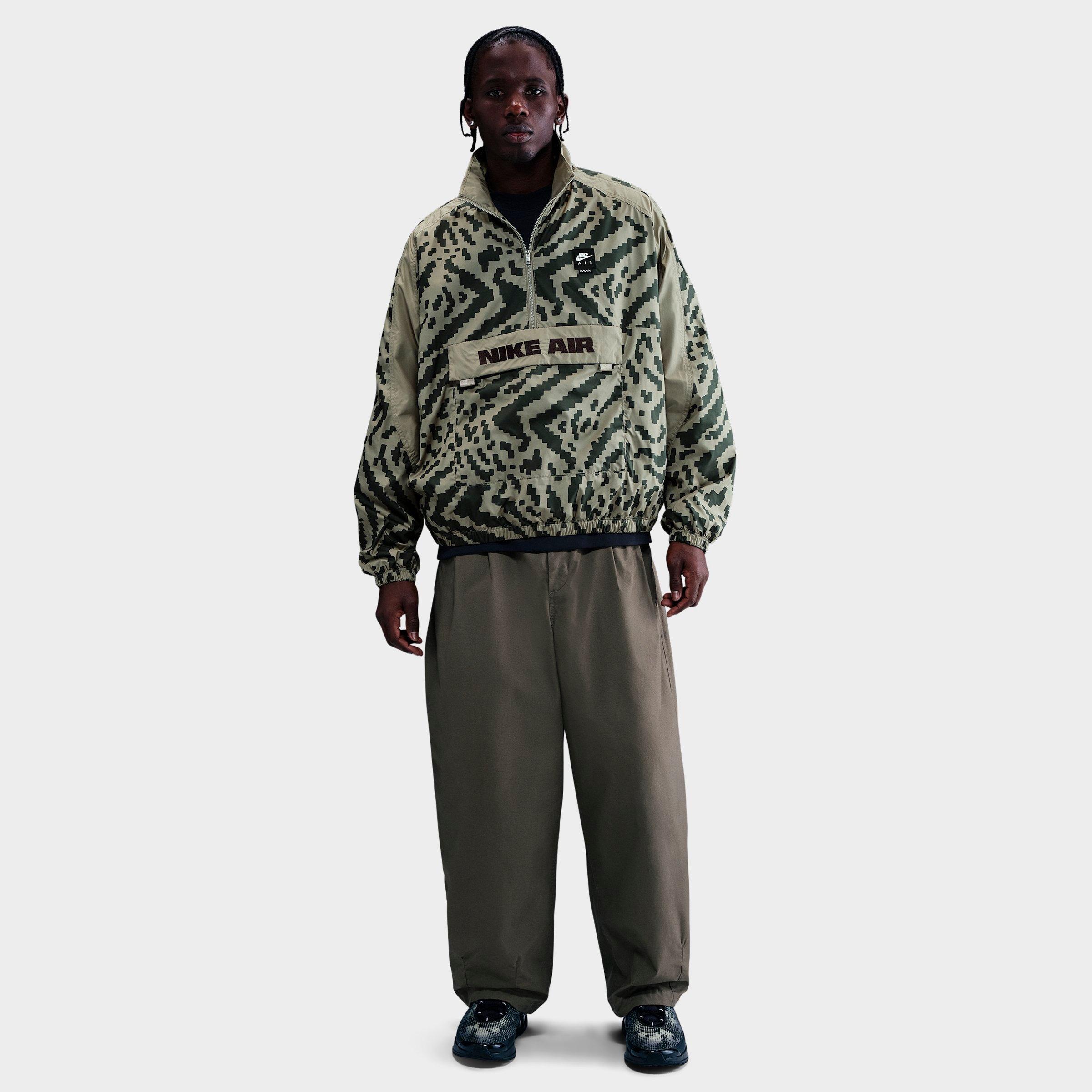 Men's Nike Air Oversized Half-Zip Woven Jacket | Finish Line
