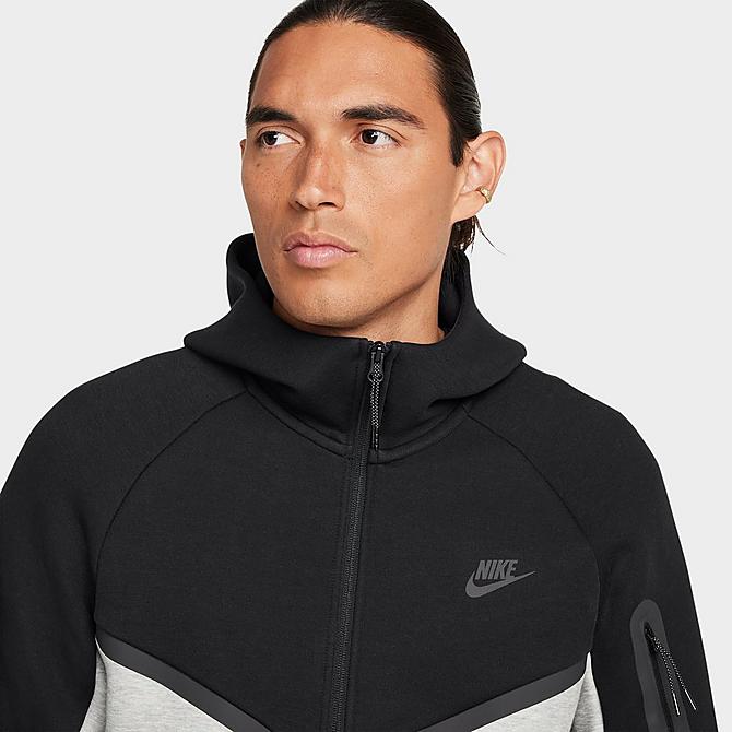 Men's Nike Tech Full-Zip Fleece Windrunner Hoodie| Finish Line Men's Nike Tech Full-Zip Fleece Windrunner Hoodie| Finish Line