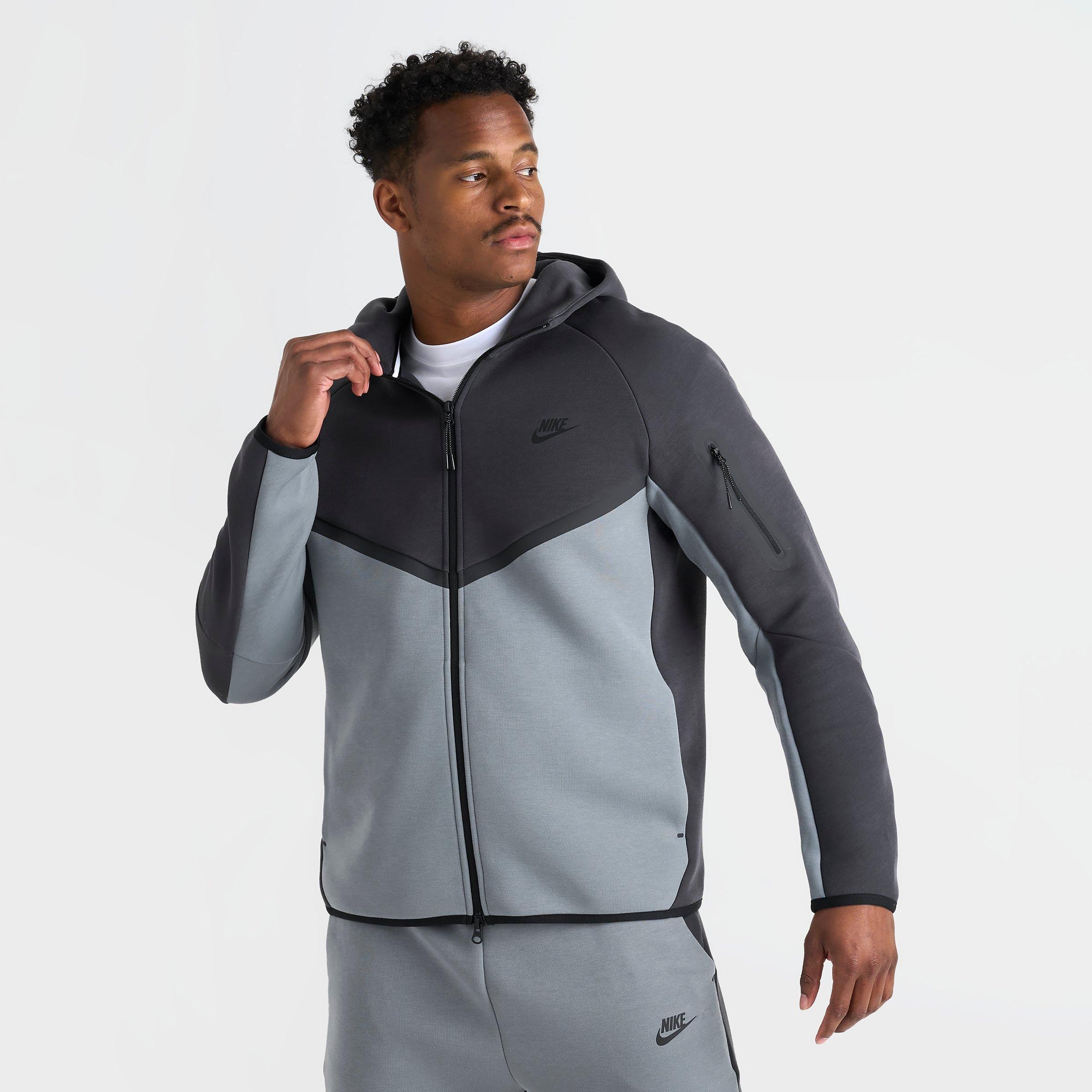 Men's Nike Tech Full-Zip Fleece Windrunner Hoodie | Finish Line