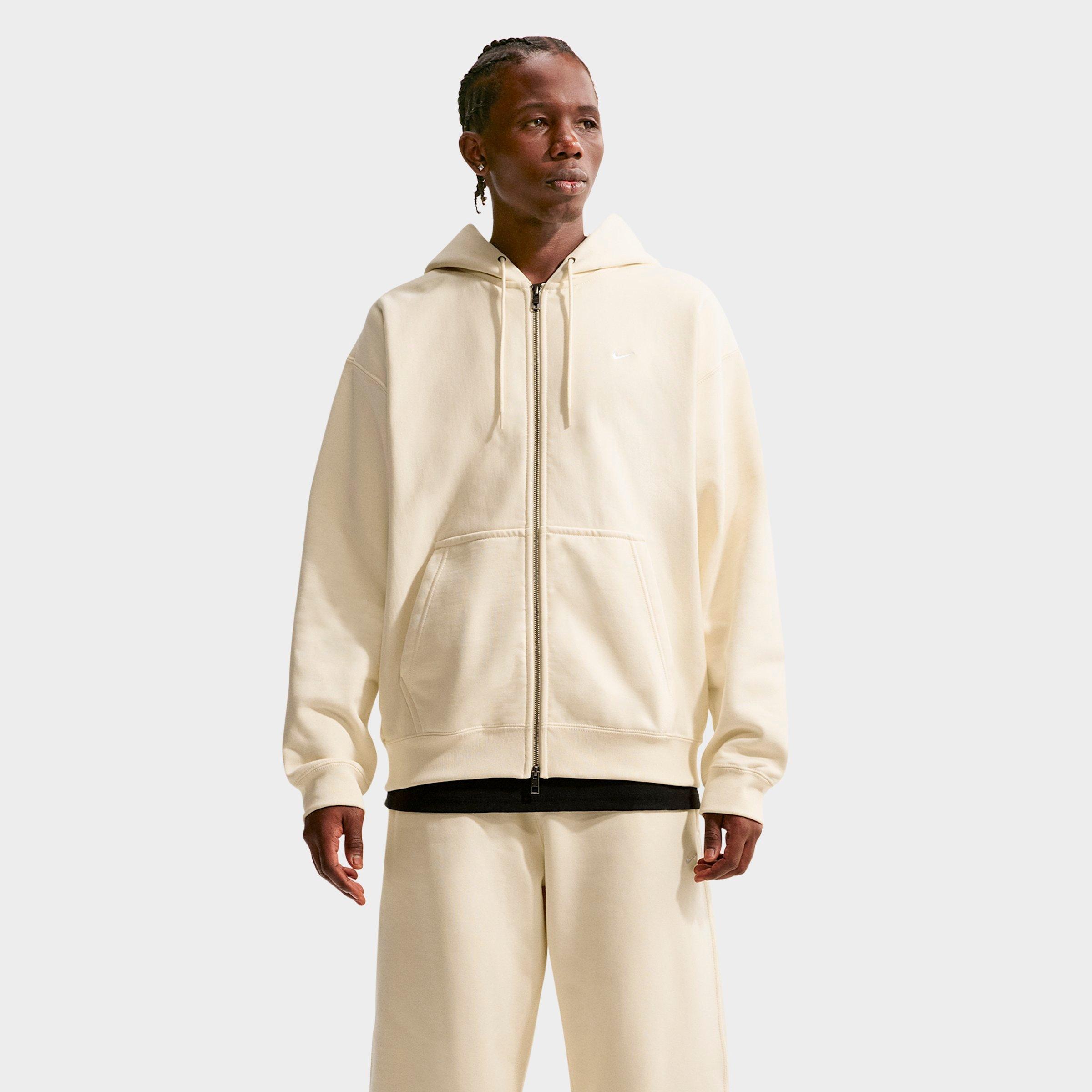 Men's Nike Solo Swoosh Fleece Full-Zip Hoodie | Finish Line