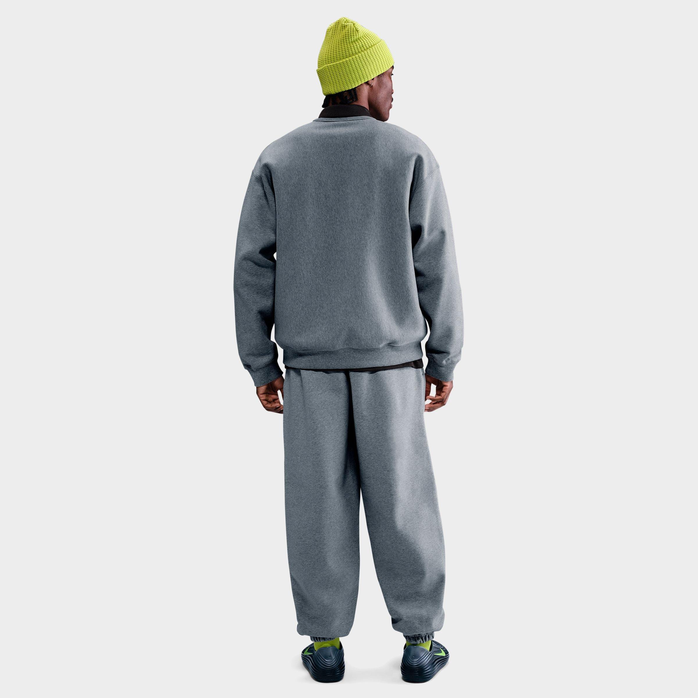 Men's Nike Solo Swoosh Fleece Crewneck Sweatshirt | Finish Line