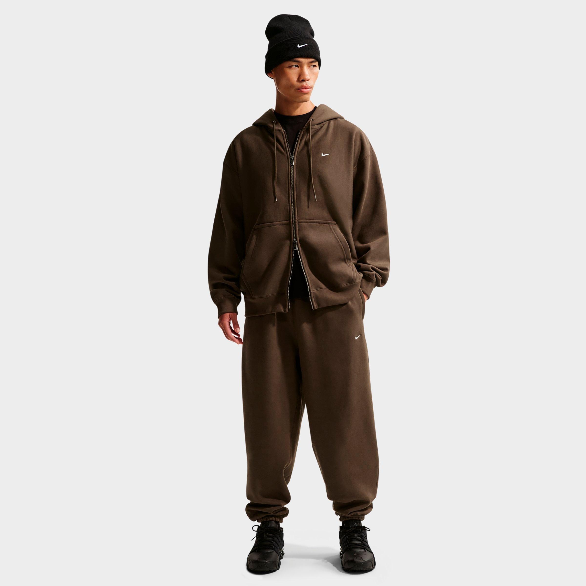 Men's Nike Solo Swoosh Cuffed Fleece Pants | Finish Line