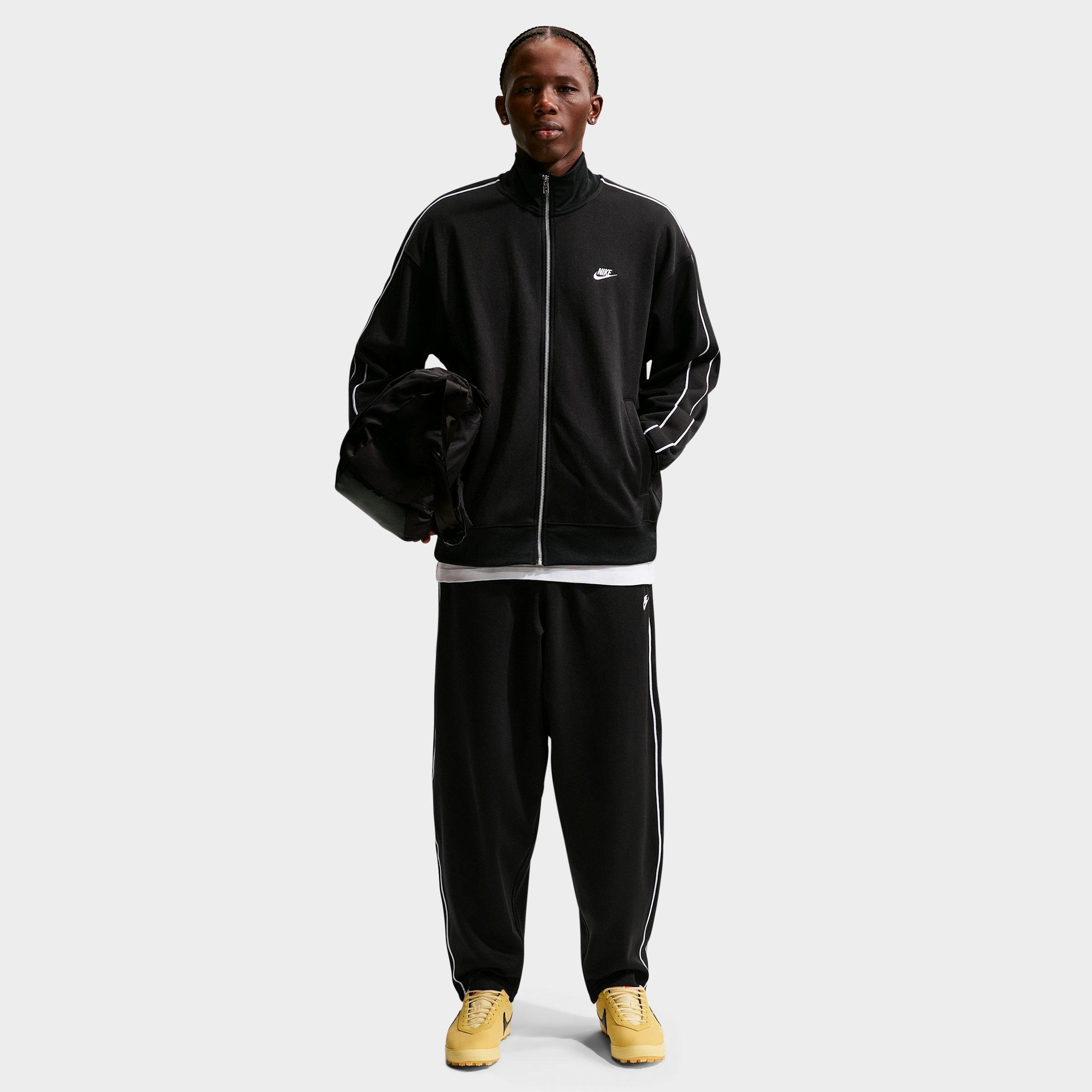 Men's Nike Sportswear Club Oversized Knit Track Jacket | Finish Line