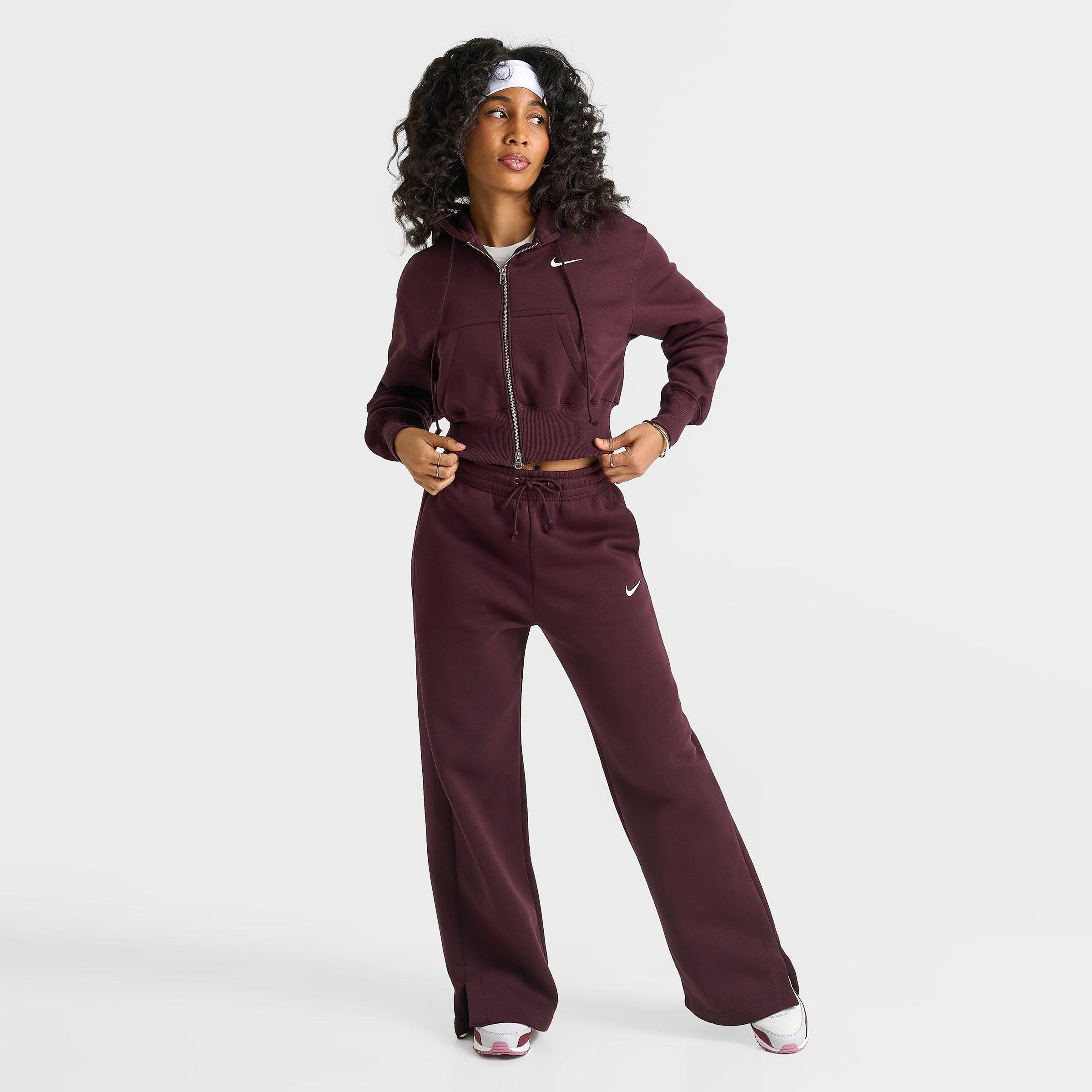 Women's Nike Sportswear Phoenix Fleece Crop Full-Zip Hoodie