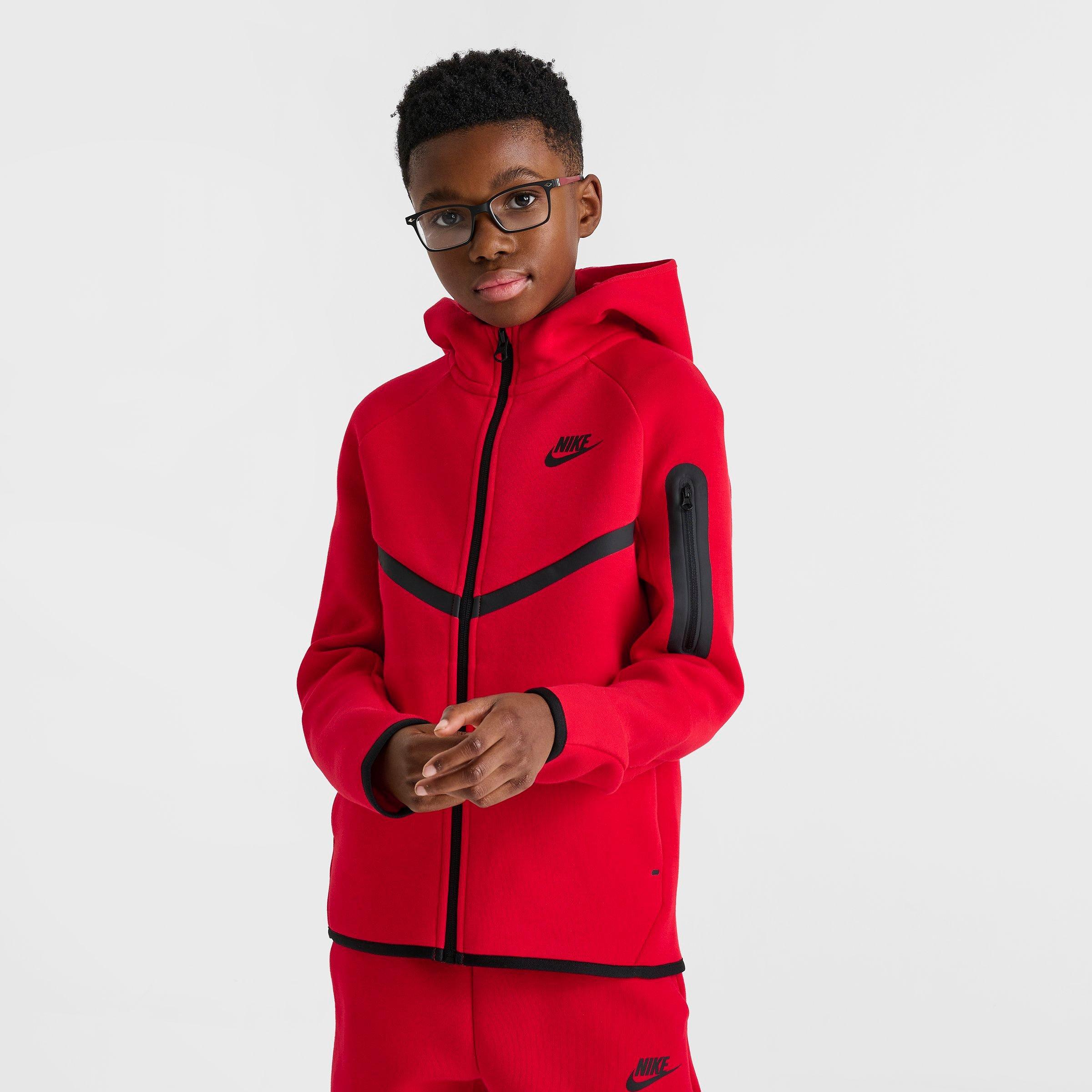 Big Kids' Nike Sportswear Tech Fleece Full-Zip Hoodie | Finish Line