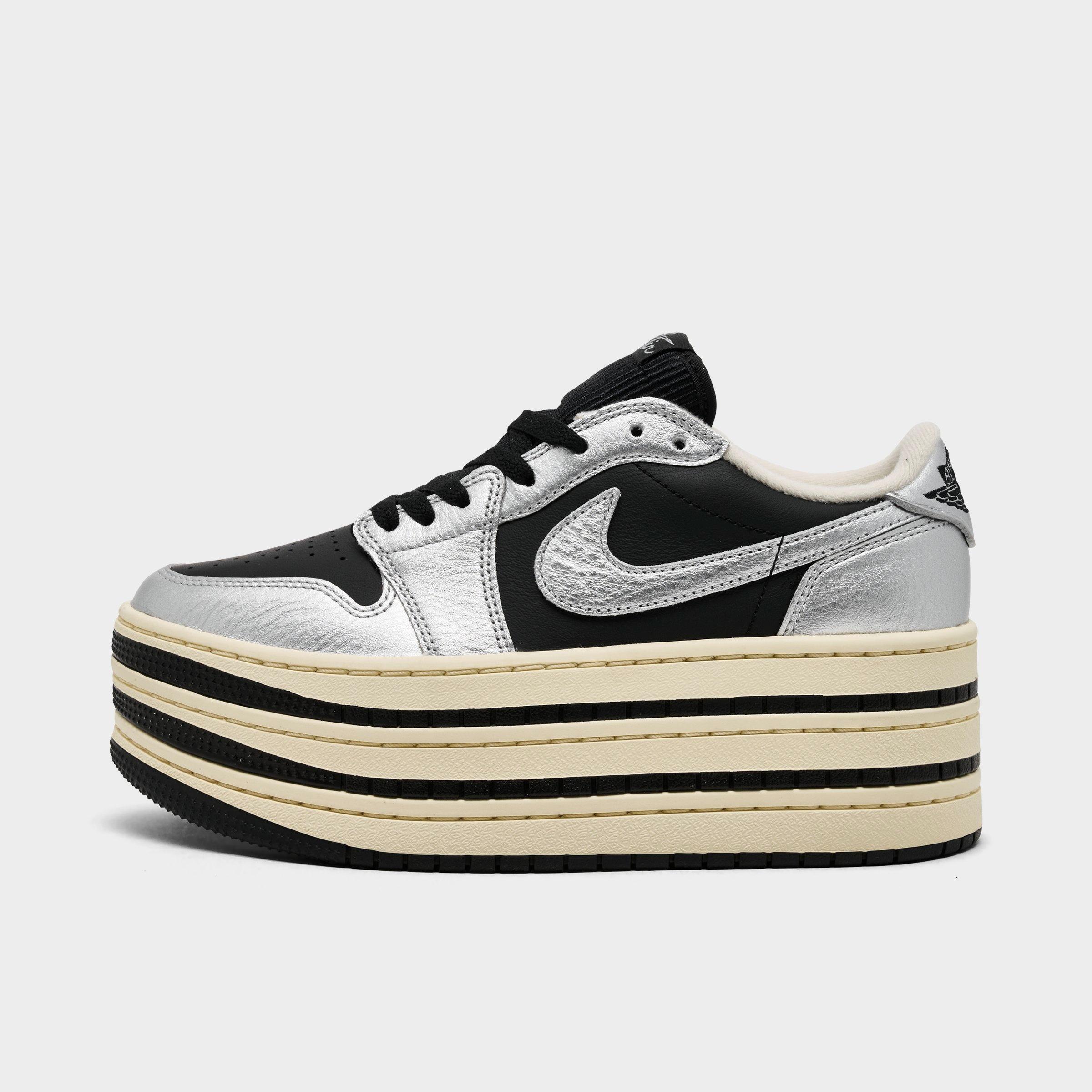 Women's Air Jordan 1 Low Triple Stack Casual Shoes | Finish Line