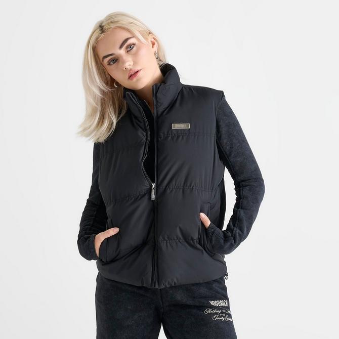 [angle] view of Women's Hoodrich Rae Vest in Black Click to zoom