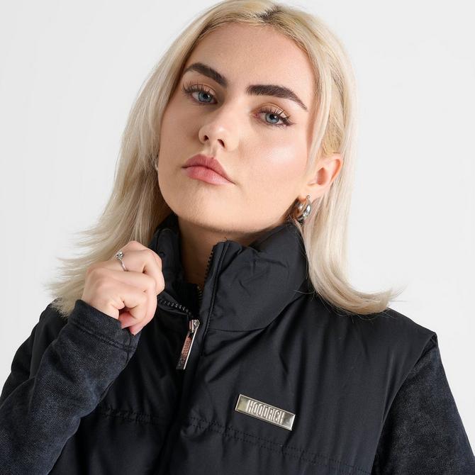 [angle] view of Women's Hoodrich Rae Vest in Black Click to zoom