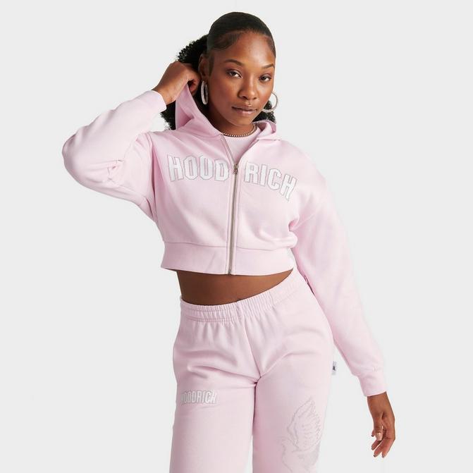 Pink Bling Hoodie - Gem