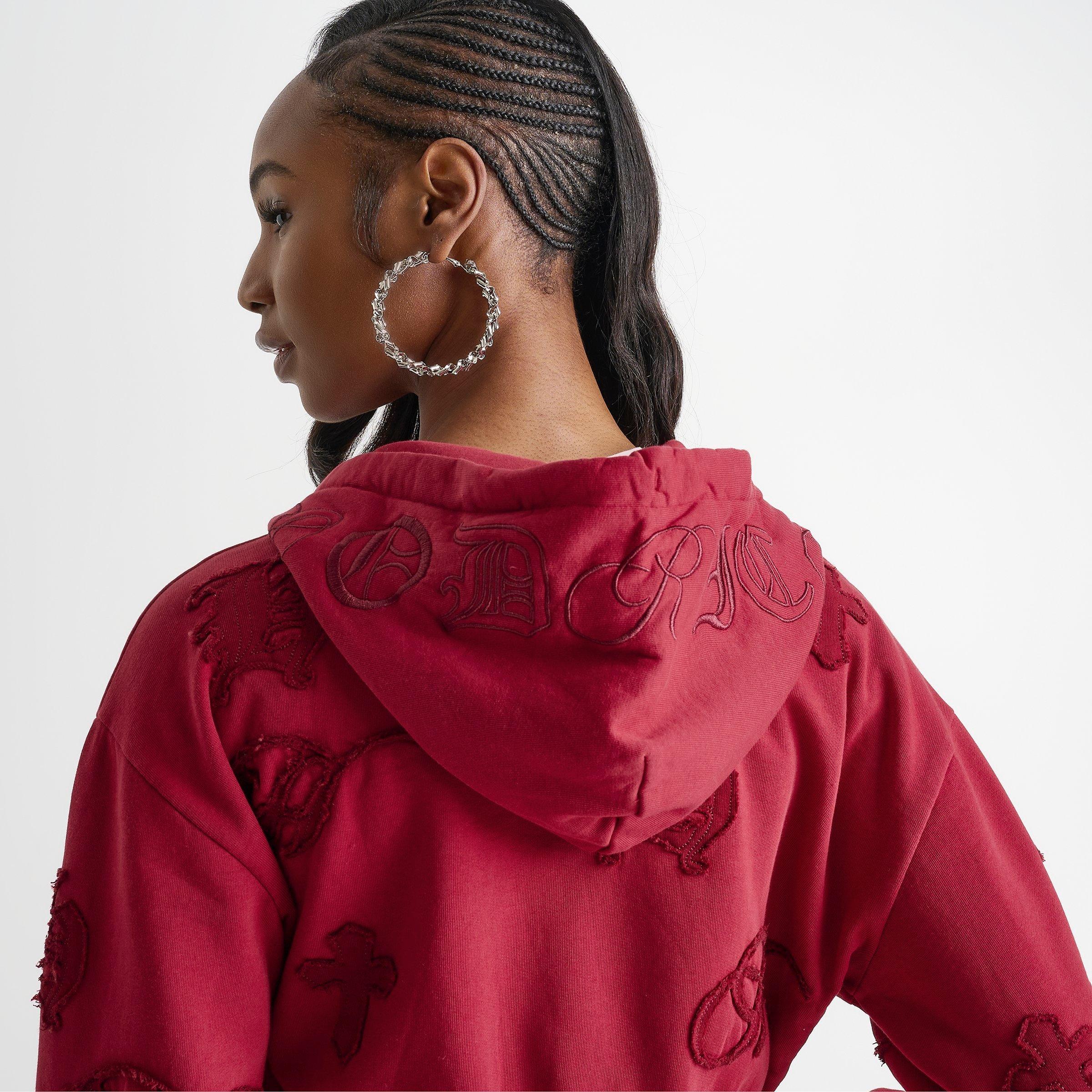 トップス HTH hoodrompers Women's Hoodrich Mist Crop Full-Zip Hoodie | Finish Line