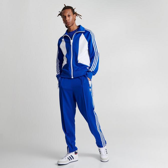 Shop adidas Jeremy Scott Big Zip Track Pants HY1815 blue