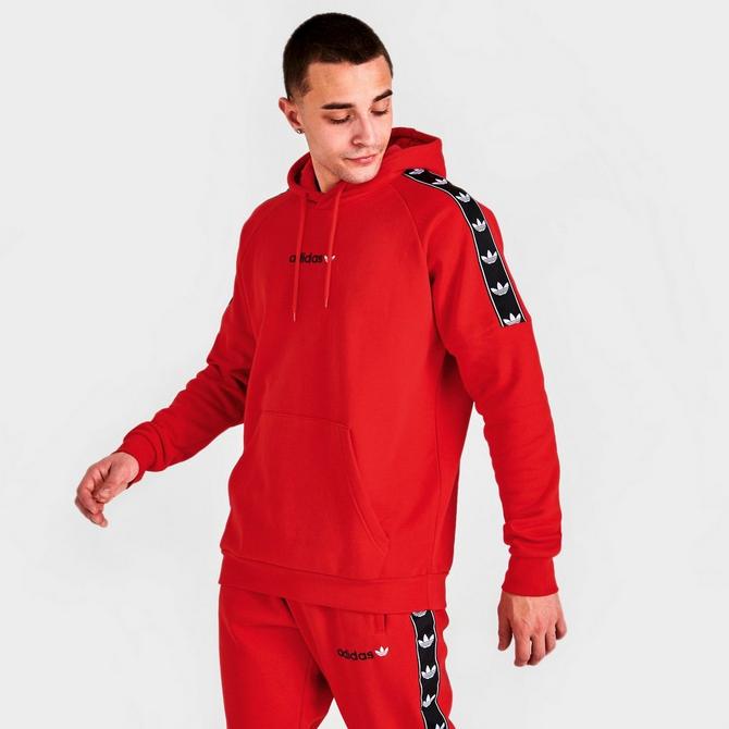 Verenigde Staten van Amerika Ale zelfmoord Men's adidas Originals Tape Fleece Hoodie| Finish Line