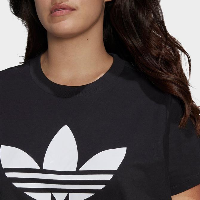 Cita Siesta Maryanne Jones Women's adidas Originals Adicolor Classics Trefoil T-Shirt (Plus Size)|  Finish Line