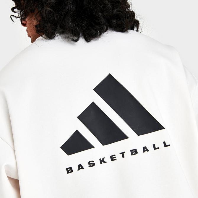 adidas Basketball Crew Sweatshirt - Black