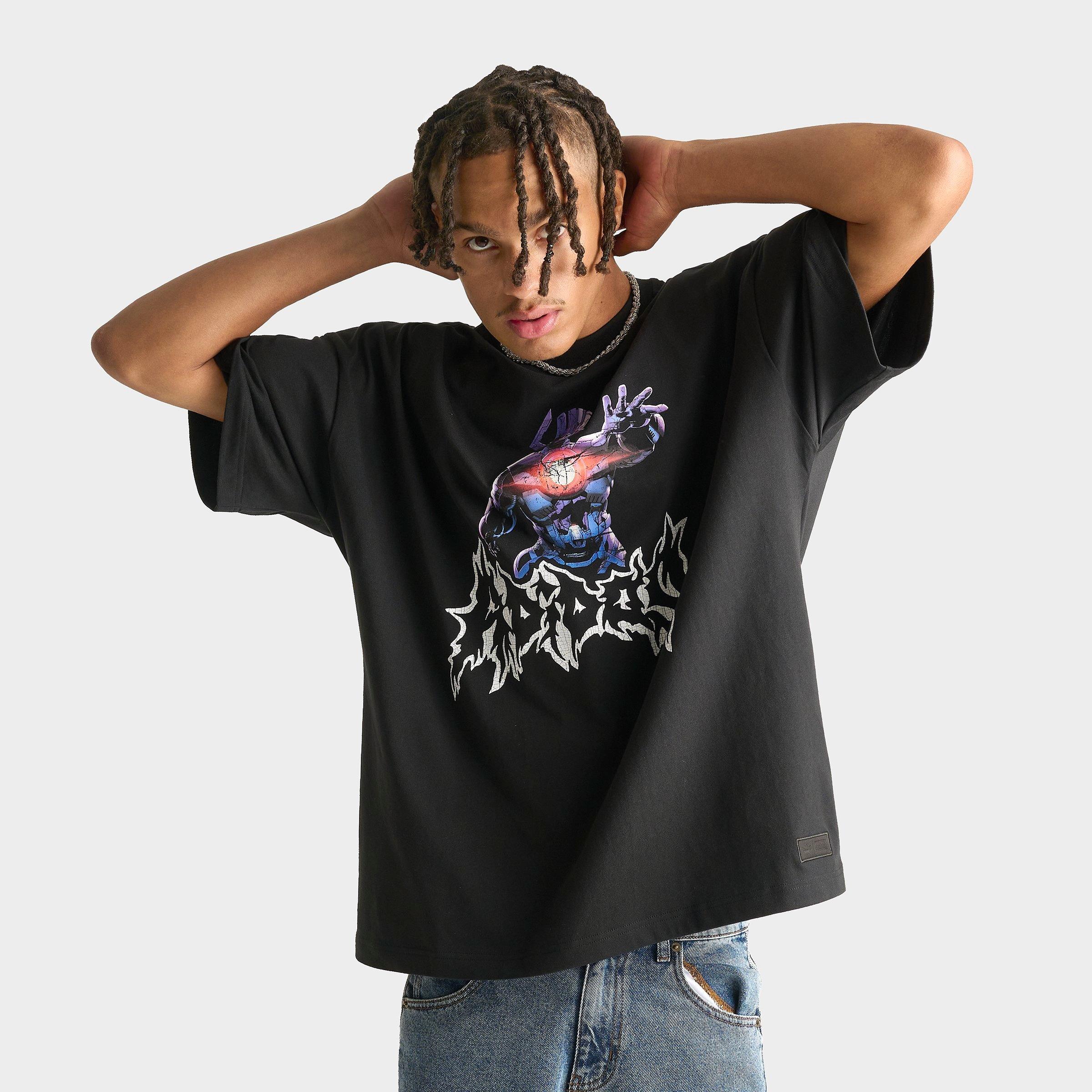 Men's adidas x Marvel Galactus Graphic T-Shirt | Finish Line
