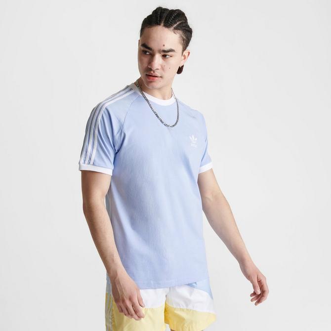  adidas Originals Men's Adicolor Classics Trace Tee, Sky Rush,  Small : Clothing, Shoes & Jewelry