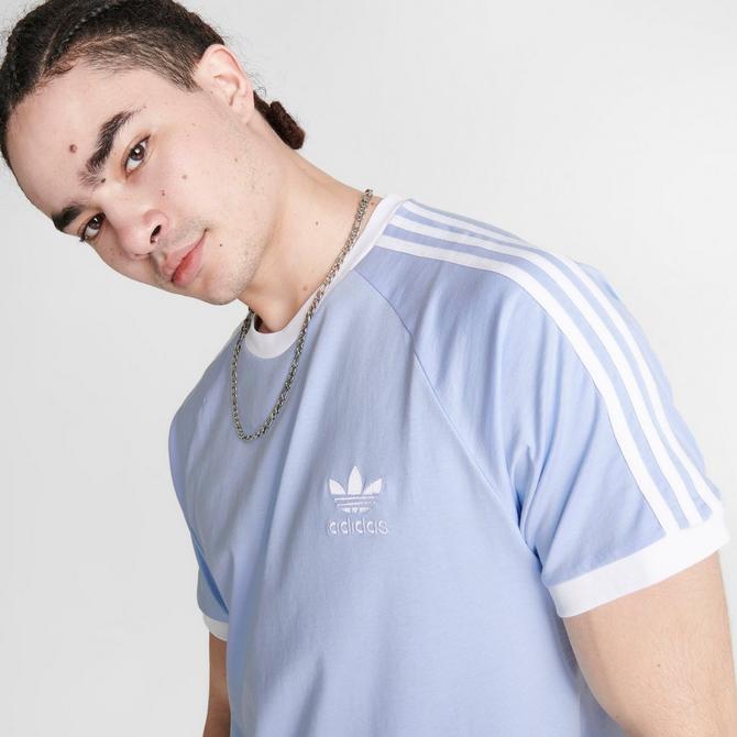  adidas Originals Men's Adicolor Classics Trace Tee, Sky Rush,  Small : Clothing, Shoes & Jewelry