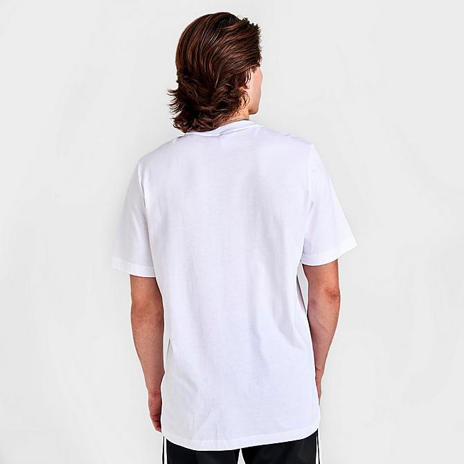 Back Right view of adidas Originals Trefoil Essentials T-Shirt in White Click to zoom