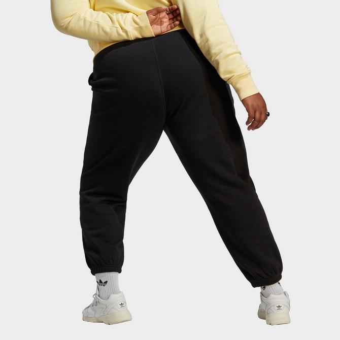 Essentials Women\'s Line Joggers Size)| (Plus Fleece Finish Originals adidas