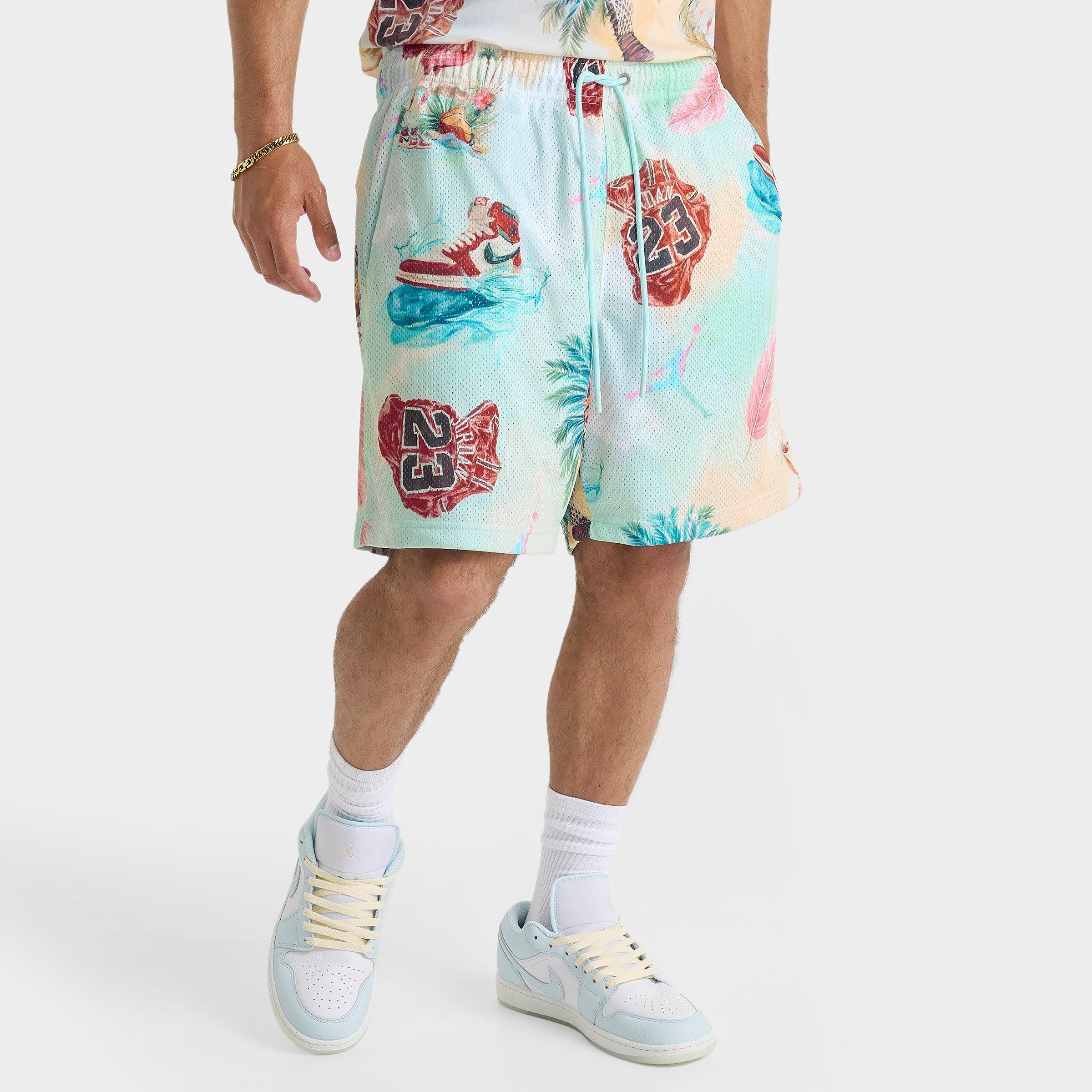 ◆Nike◆ Jordan Essentials Men's Printed Mesh Shorts Men's Jordan Essentials Printed Mesh Shorts | Finish Line