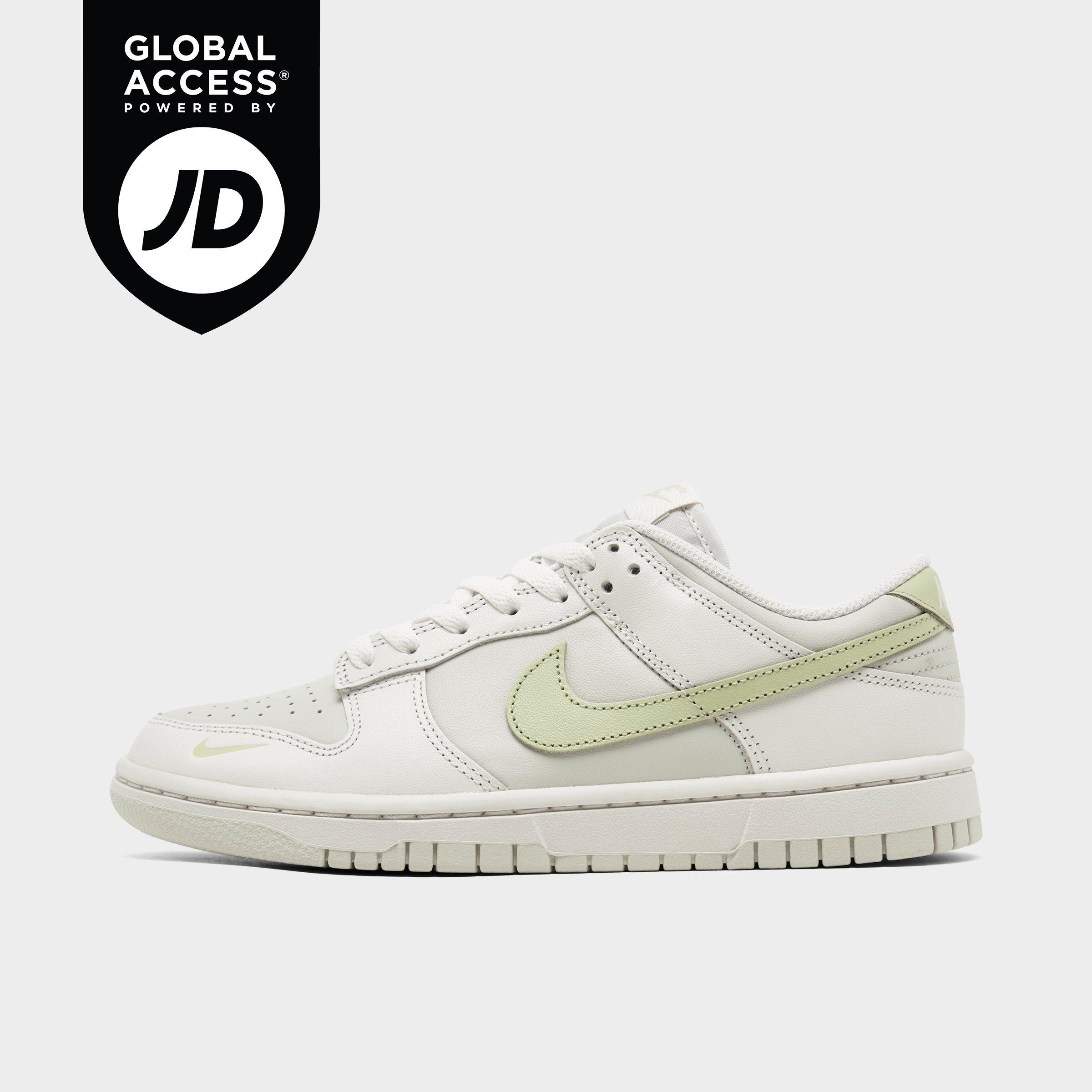 【NIKE】 DUNK LOW CASUAL SHOES Nike Dunk Low PS Grey Green Strike Kids Preschool Casual