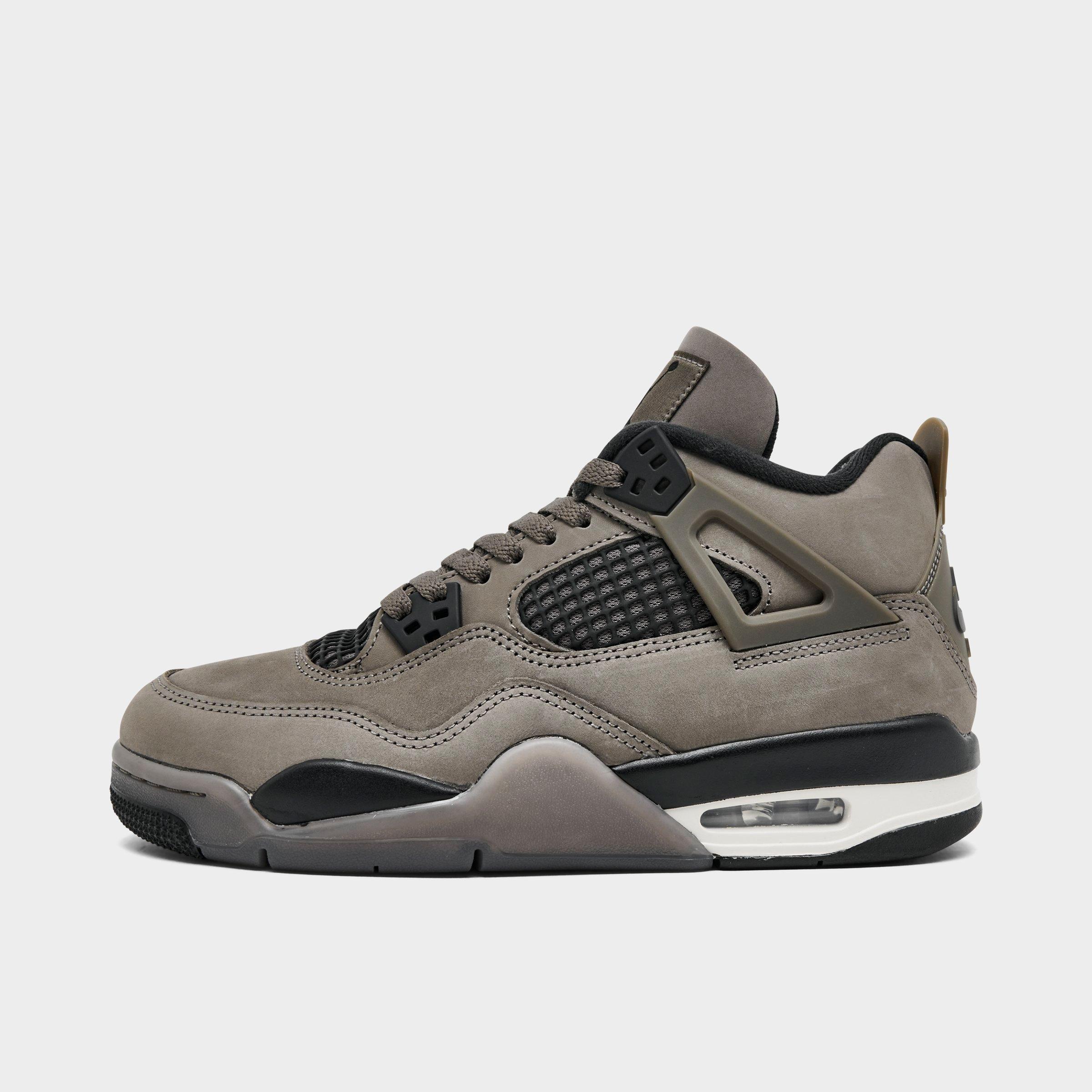 Big Kids' Air Jordan Retro 4 Basketball Shoes | Finish Line