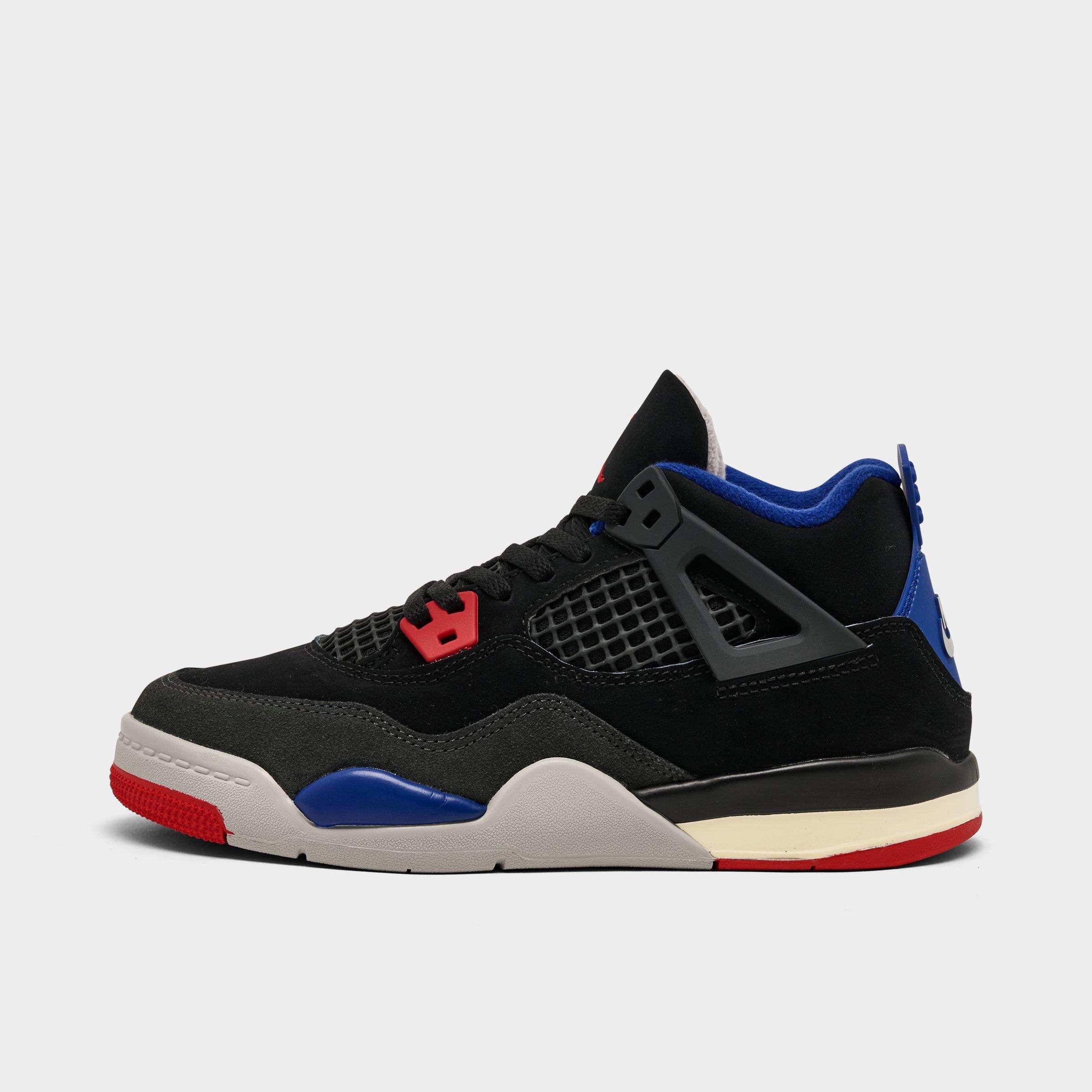 Little Kids' Air Jordan Retro 4 Basketball Shoes | Finish Line