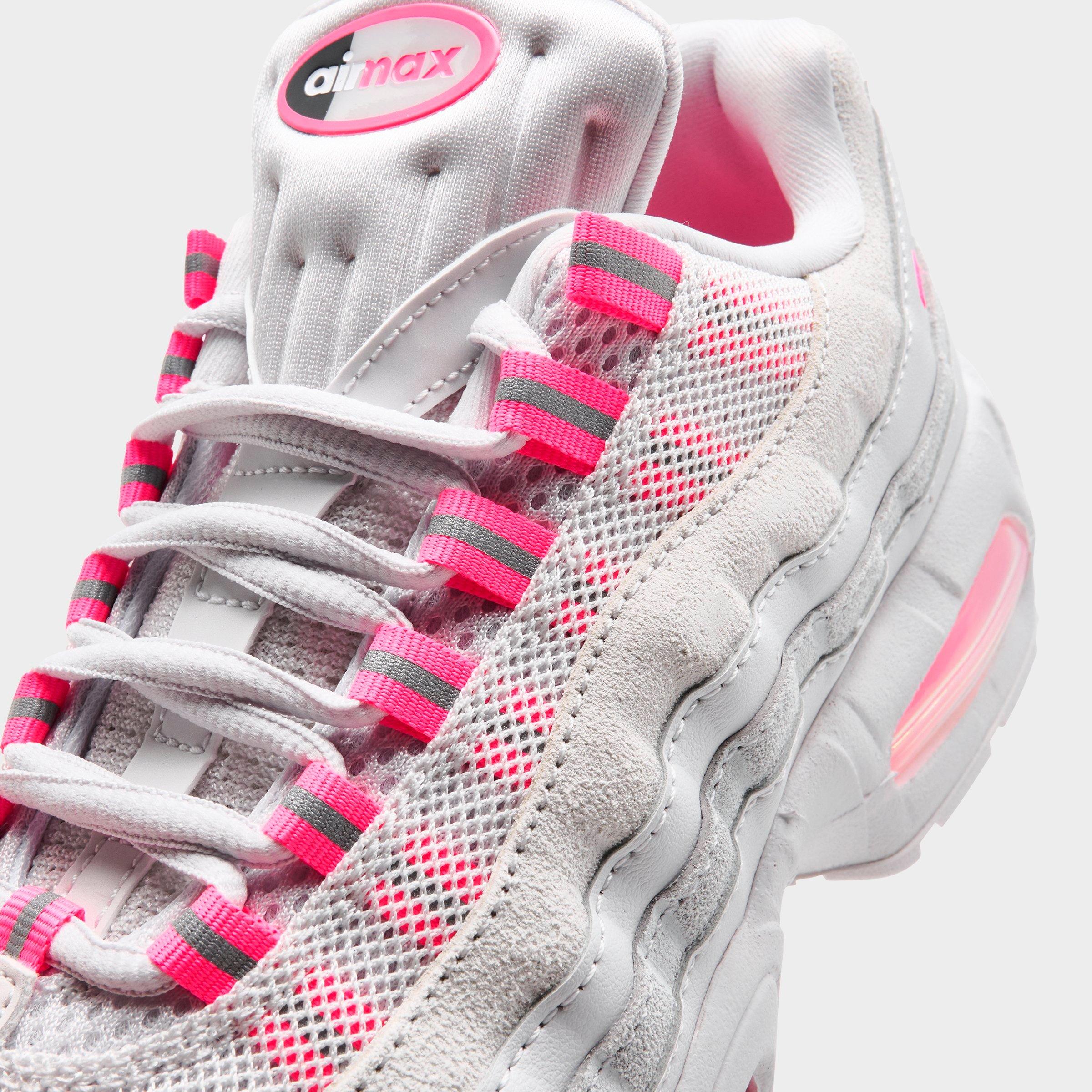美品 大人気 NIKE WMNS AIR MAX 95 24cm Nike Air Max 95 White Sneakers Retro Running Trainers Women