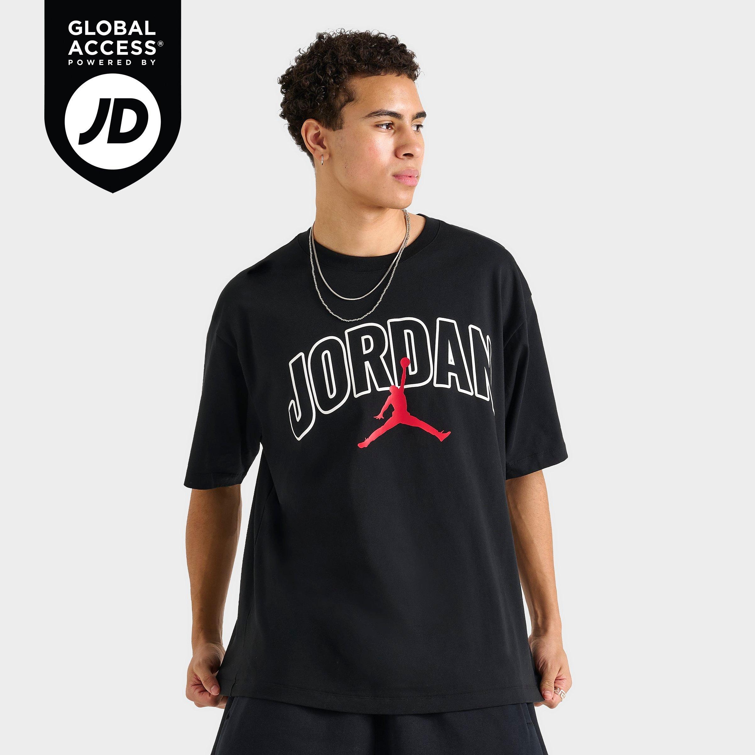 Men's Jordan Brooklyn Arch Logo T-Shirt | Finish Line