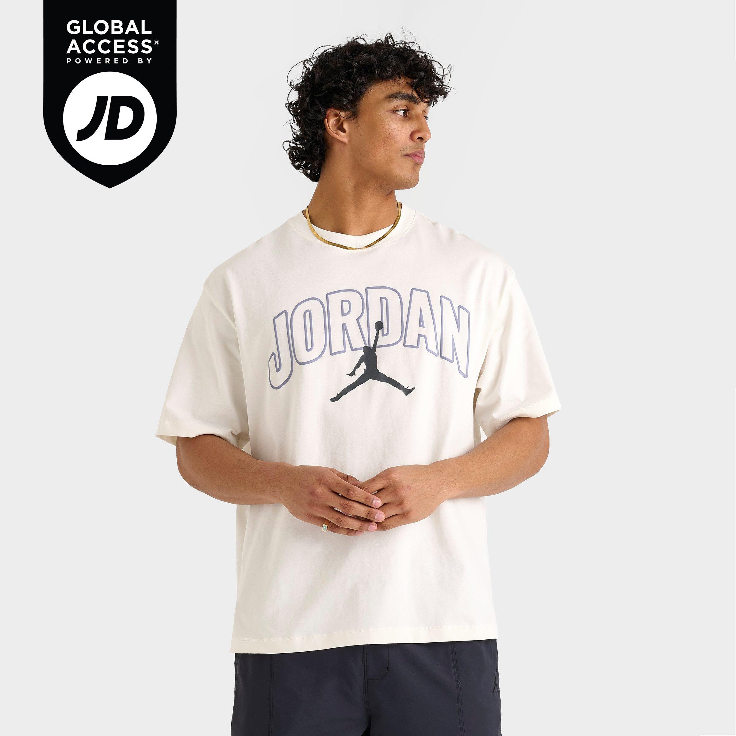 Men's Jordan Brooklyn Arch Logo T-Shirt | Finish Line