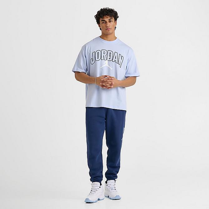 Men's Jordan Brooklyn Arch Logo T-Shirt| Finish Line Men's Jordan Brooklyn Arch Logo T-Shirt| Finish Line