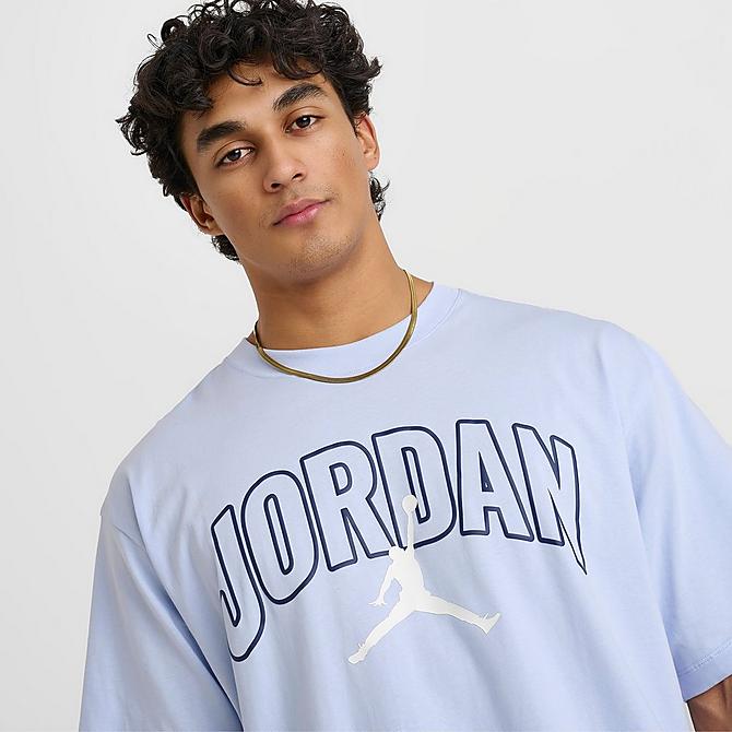 Men's Jordan Brooklyn Arch Logo T-Shirt | Finish Line Men's Jordan Brooklyn Arch Logo T-Shirt | Finish Line