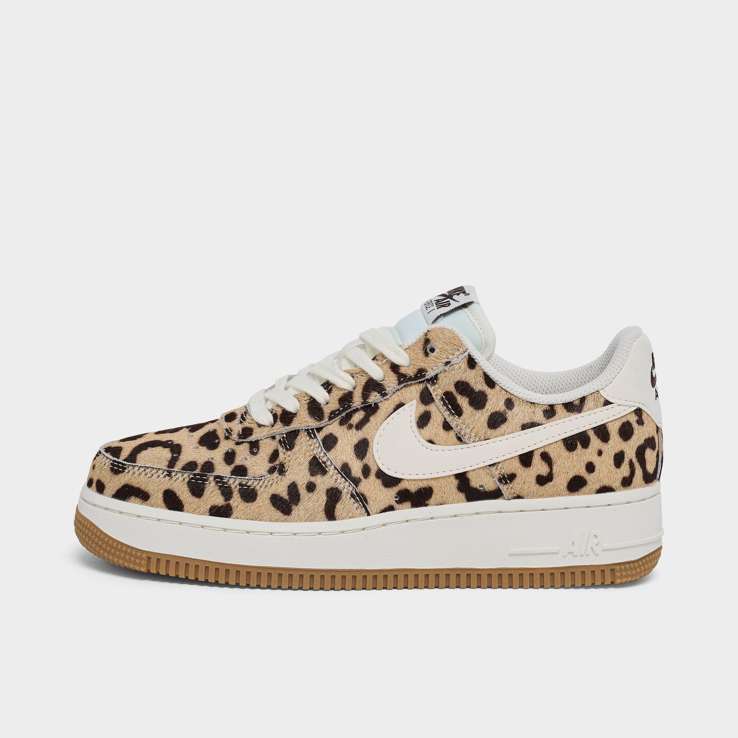り*き様 Nike Air Force 1 Leopard Print Women's Nike Air Force 1 '07 Cheetah Print Casual Shoes | Finish Line