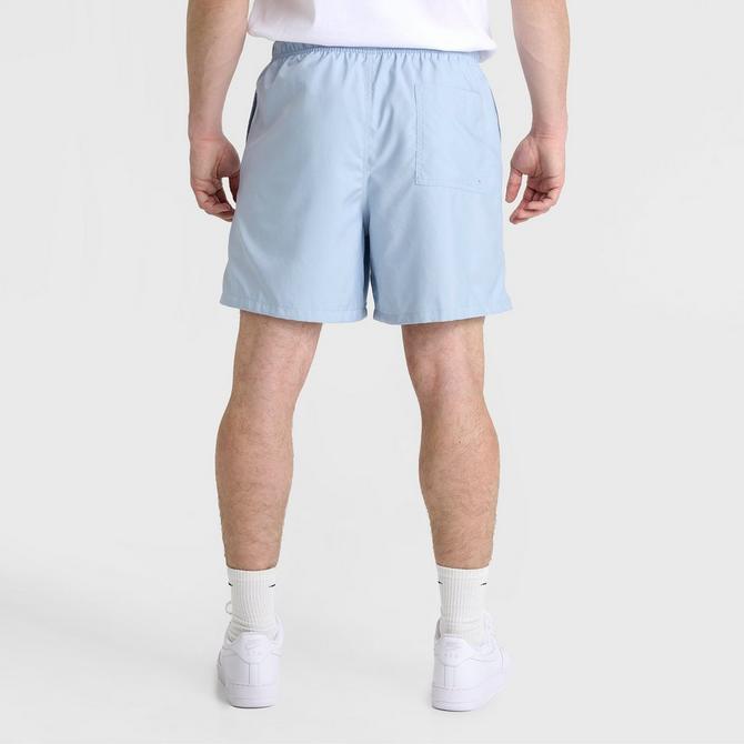 [angle] view of Men's Nike Club Flow VCTRY Shorts in Light Armory Blue Click to zoom