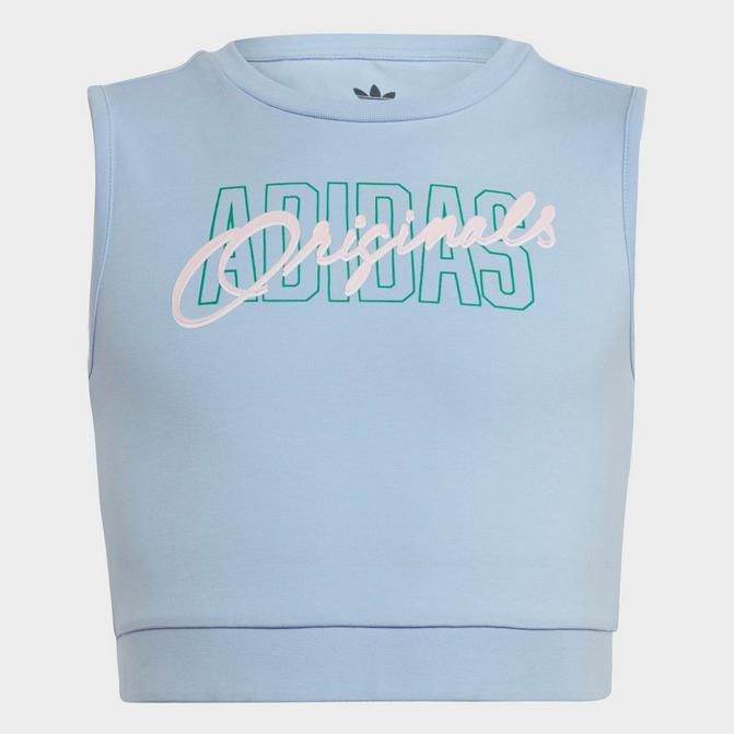 Adidas originals girls' crop hotsell t-shirt junior