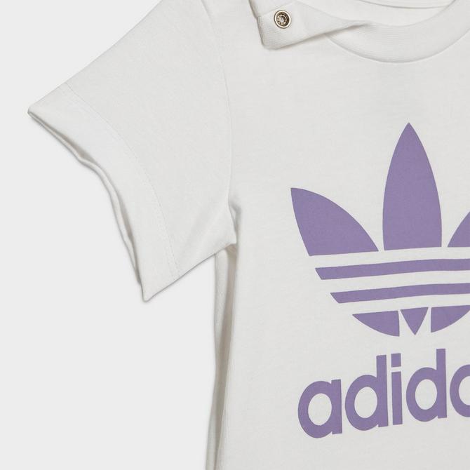 bereik Subjectief Geavanceerd Infant adidas Originals Trefoil T-Shirt and Shorts Set| Finish Line