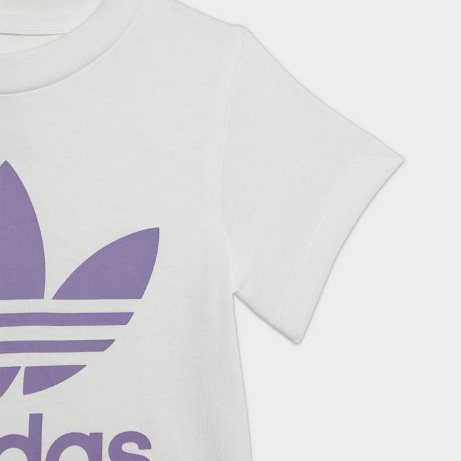bereik Subjectief Geavanceerd Infant adidas Originals Trefoil T-Shirt and Shorts Set| Finish Line