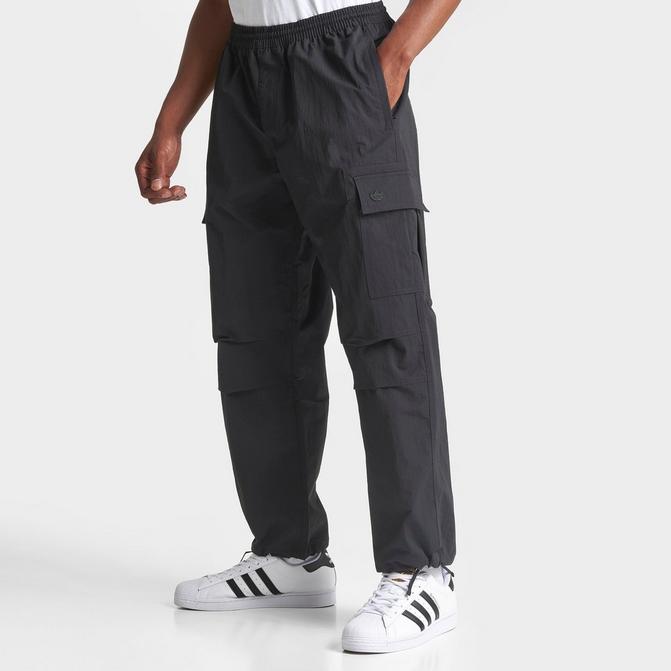 Adidas Grey & Red Stripes Basketball Pants (sz. S) 