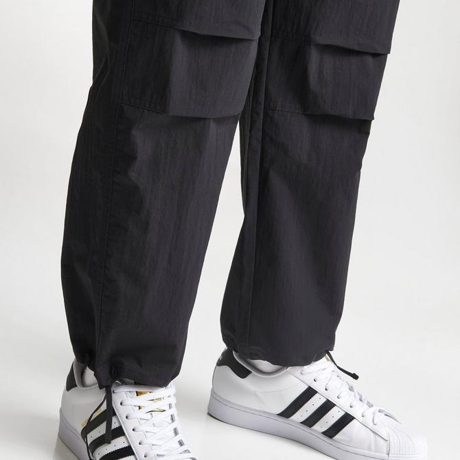 adidas Premium Essentials Crinkle Nylon Pants - Black, Men's Lifestyle