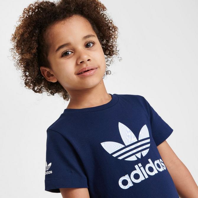 Faial kommentator Gøre husarbejde Little Kids' adidas Originals Rekive T-Shirt and Shorts Set| Finish Line