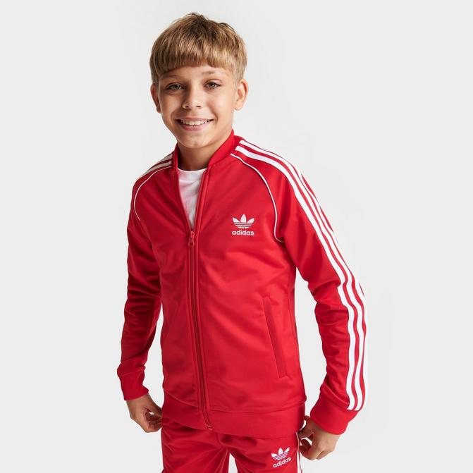 Adidas originals boys' superstar track clearance jacket