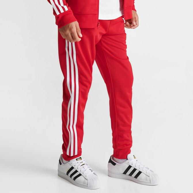 Black adidas Originals All Over Print SST Track Pants Junior - JD