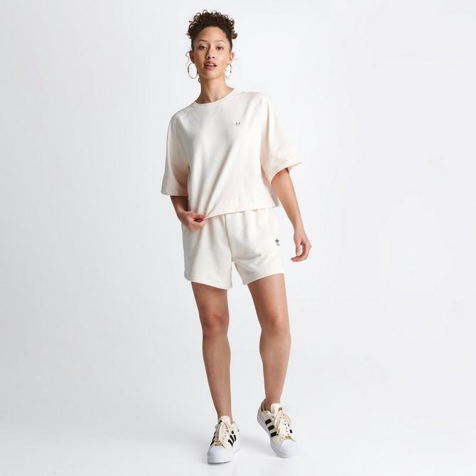 Adidas shorts and store shirt set women's