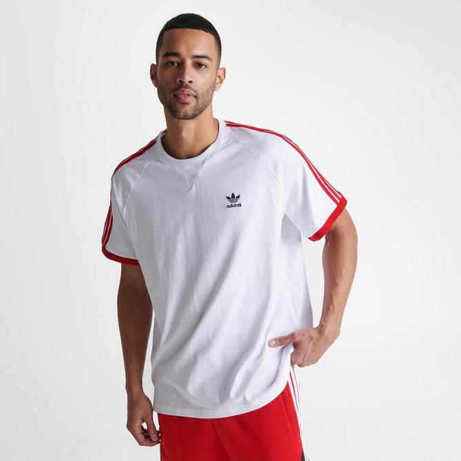Men\'s adidas Originals SST 3-Stripes Finish T-Shirt| Line
