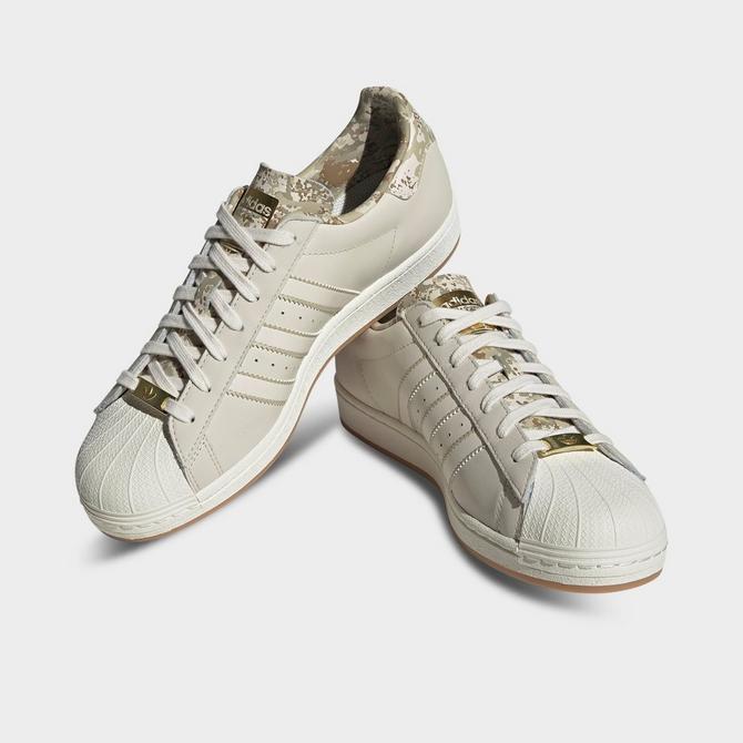 adidas Superstar Shoes - Beige, Men's Lifestyle