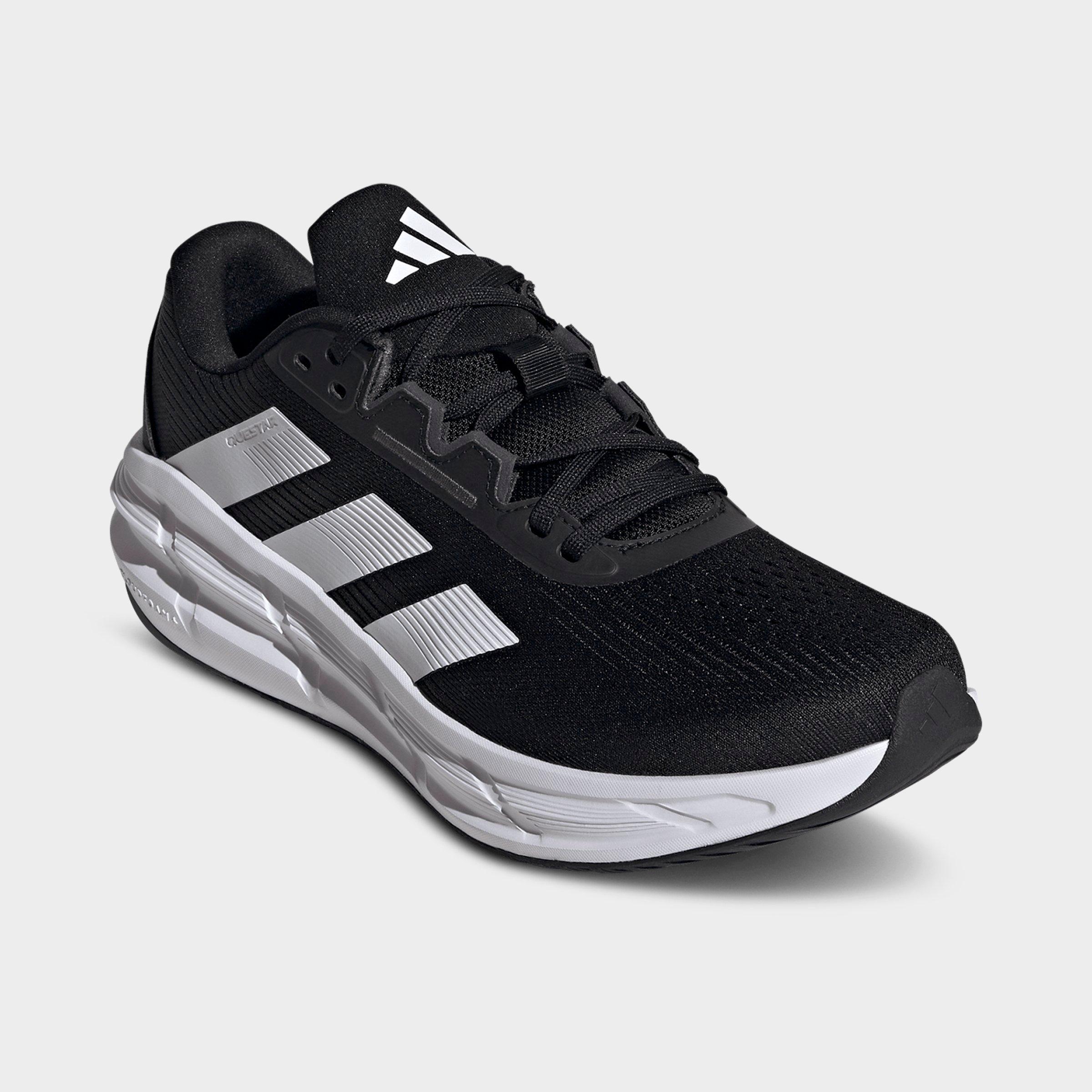 adidas gazelle silver green womens Adidas Questar Ride B44809 Mens Gray Canvas Lace Up Athletic Running S main image 0