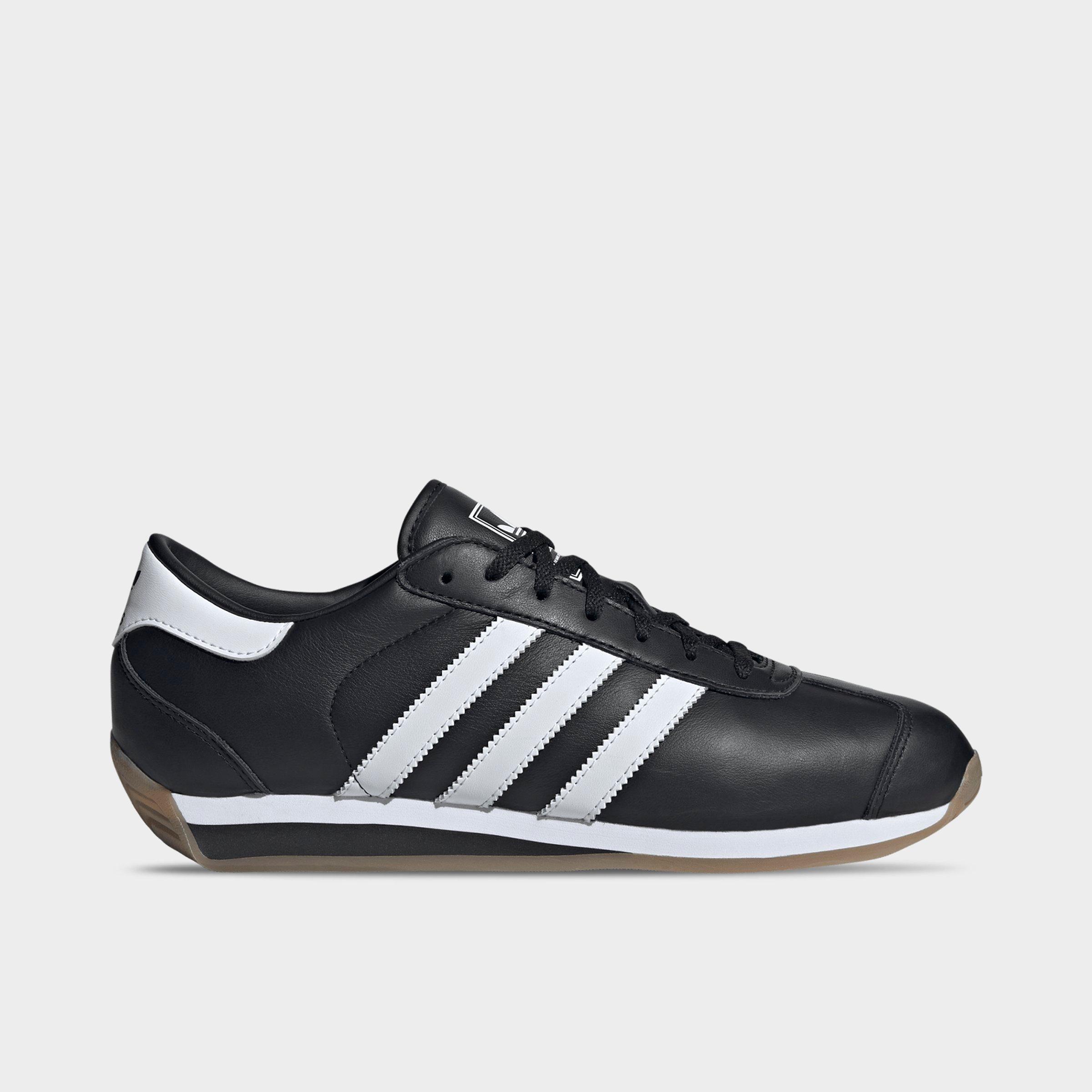 ◆adidas◆ Country II Black Blue IG4547 Adidas Country II Leather 'Black/Carbon/Blue' - IG4547